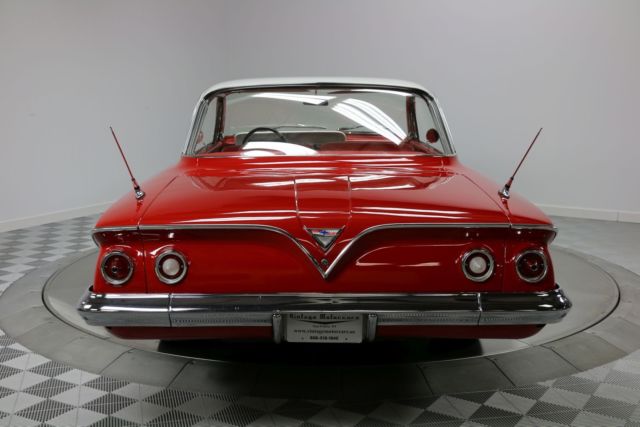 1961 Red Chevrolet Bel Air Coupe