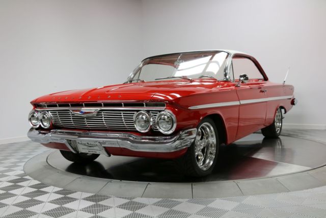1961 Red Chevrolet Bel Air Coupe