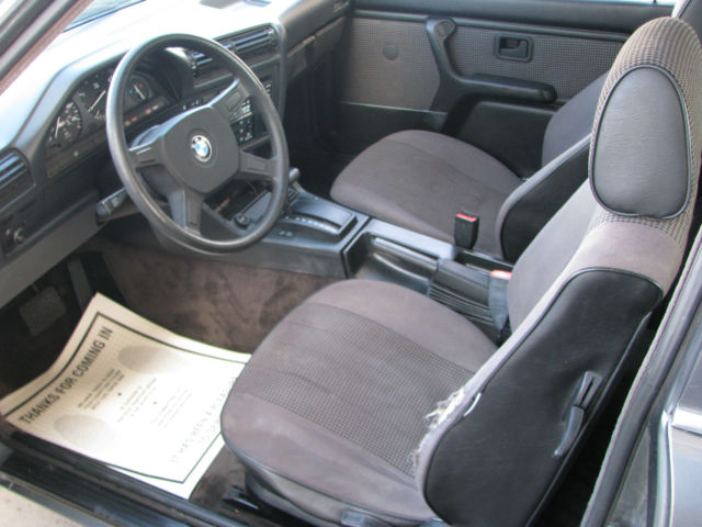 1987 Silver BMW 3-Series Sedan