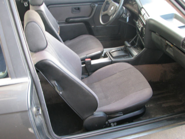 1987 Silver BMW 3-Series Sedan