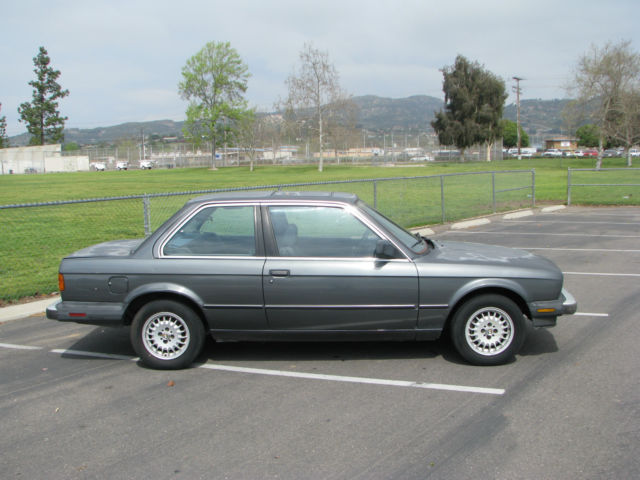 1987 Silver BMW 3-Series Sedan