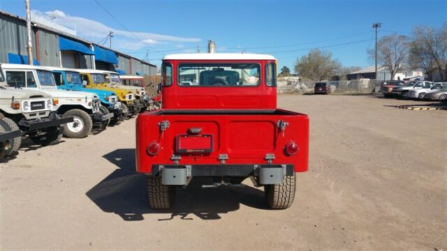 1977 Red Toyota Land Cruiser Convertible