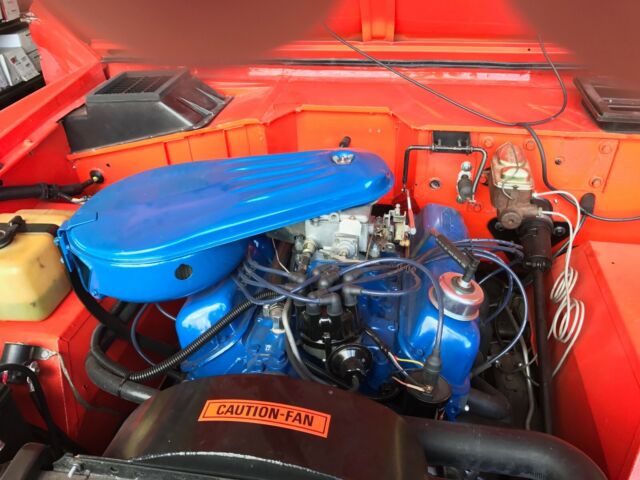 1971 Orange Ford Bronco SUV