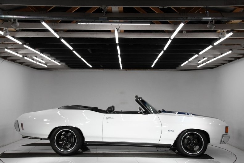 1972 White Chevrolet Chevelle Convertible