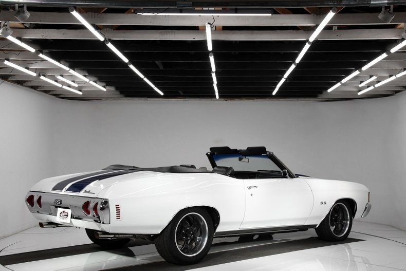 1972 White Chevrolet Chevelle Convertible
