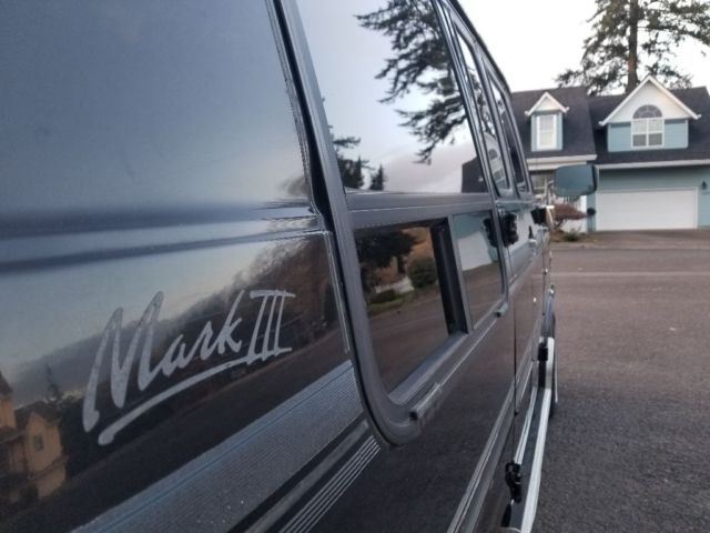 1993 Black Chevrolet G20 Van Standard Passenger Van