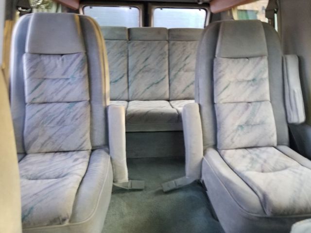 1993 Black Chevrolet G20 Van Standard Passenger Van