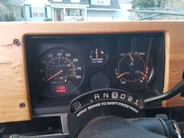 1993 Black Chevrolet G20 Van Standard Passenger Van