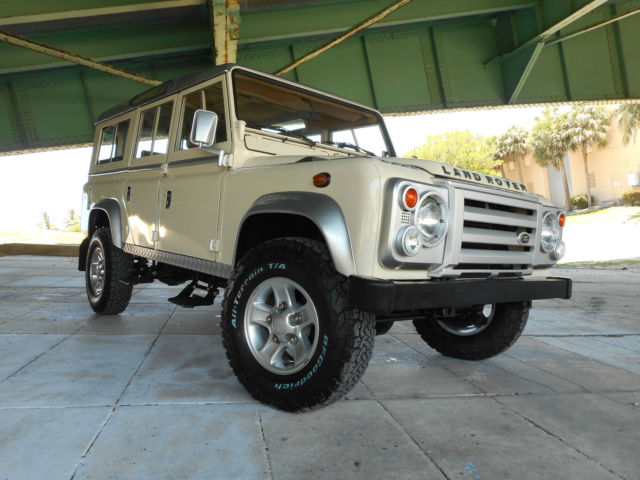 1984 BEIGE / SILVER Land Rover Defender Cab & Chassis