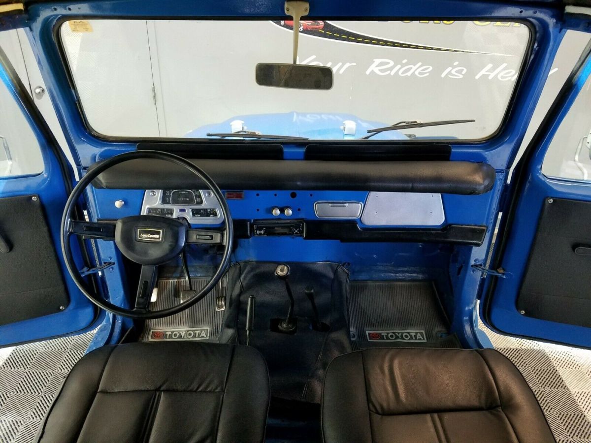 1980 Blue Toyota Land Cruiser SUV