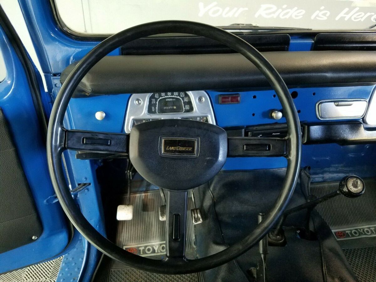 1980 Blue Toyota Land Cruiser SUV