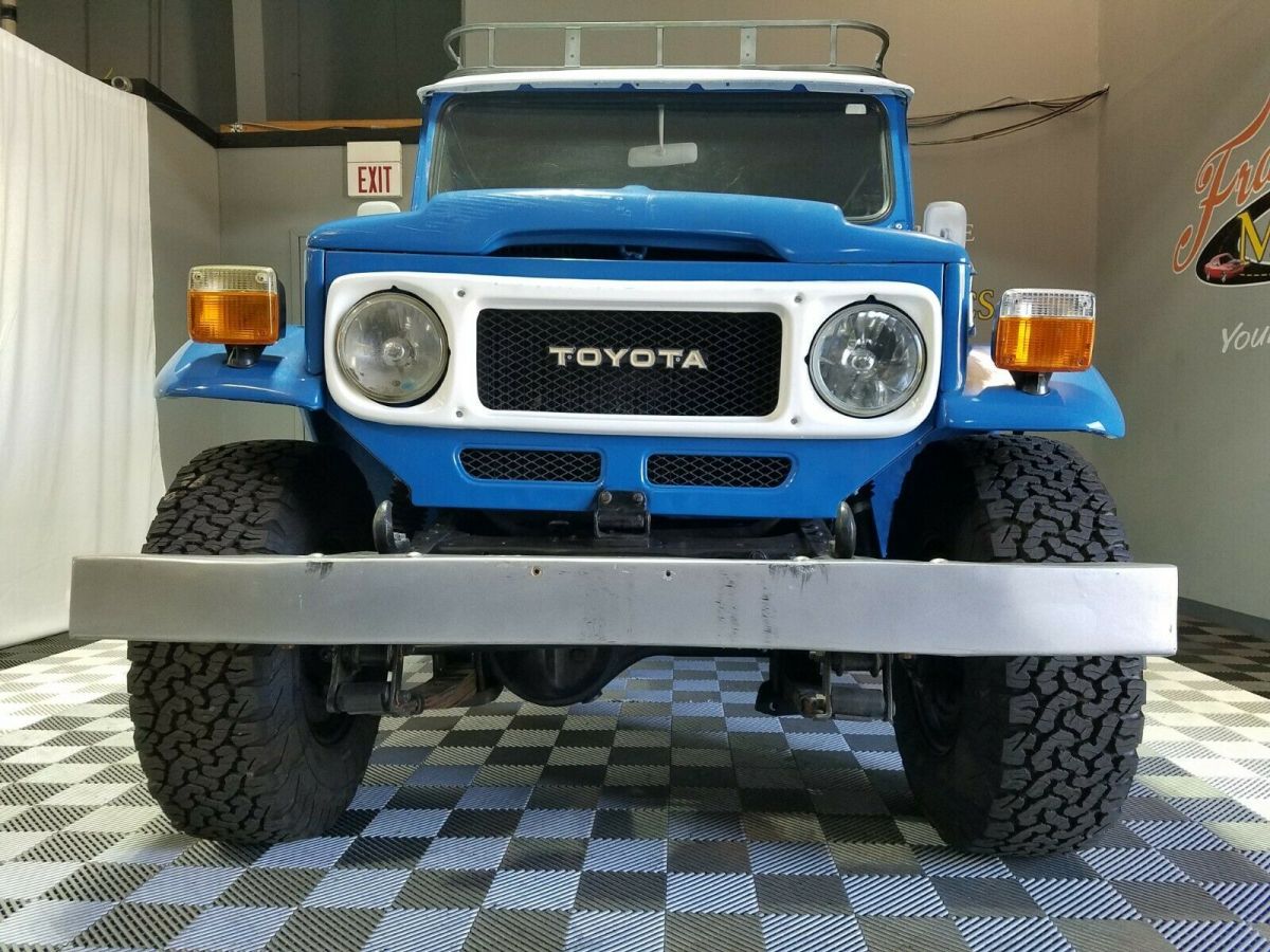 1980 Blue Toyota Land Cruiser SUV