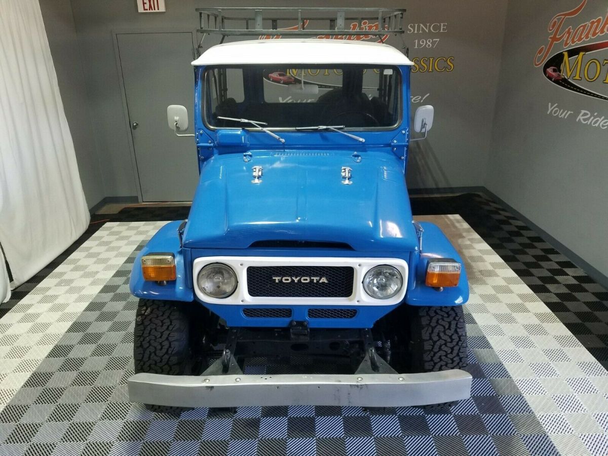 1980 Blue Toyota Land Cruiser SUV