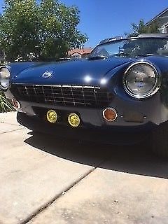 1978 Blue Fiat 124 Spider Convertible