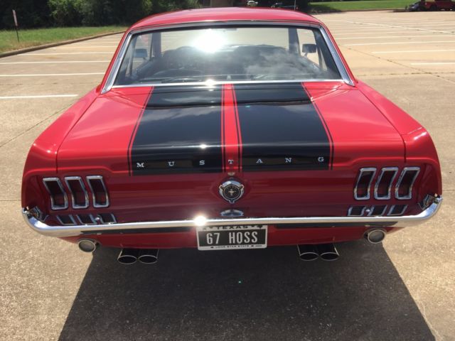 1967 Red Ford Mustang Coupe