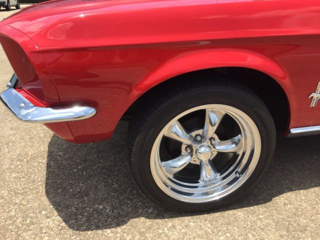 1967 Red Ford Mustang Coupe
