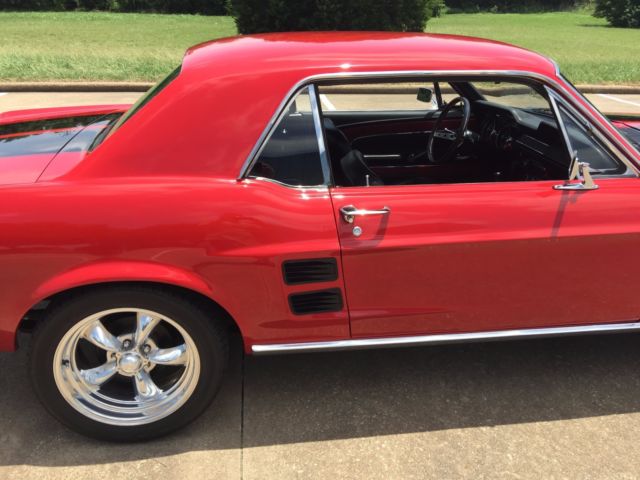 1967 Red Ford Mustang Coupe