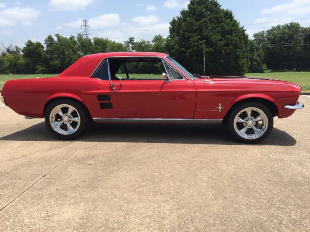 1967 Red Ford Mustang Coupe