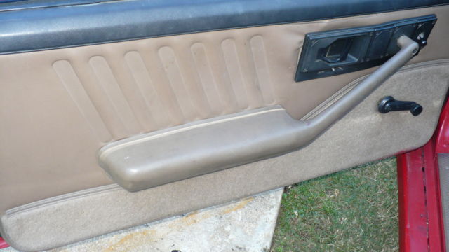 1992 Red Chevrolet Camaro Hatchback