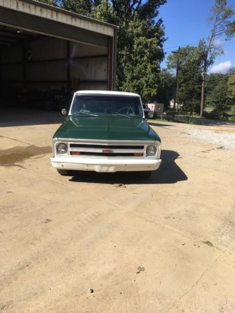 1968 Green Chevrolet C-10 Standard Cab Pickup