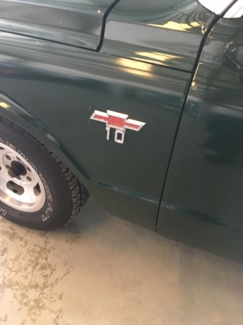 1968 Green Chevrolet C-10 Standard Cab Pickup