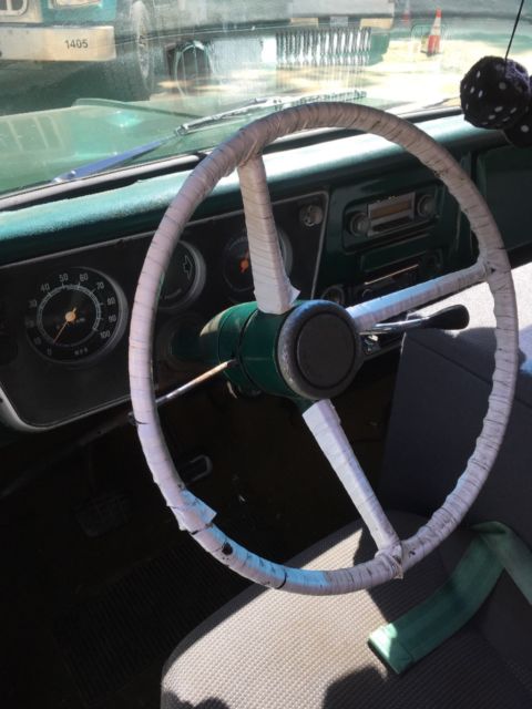 1968 Green Chevrolet C-10 Standard Cab Pickup