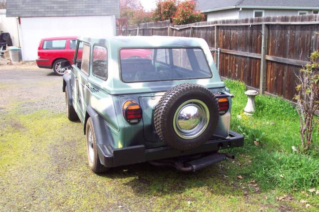 1974 Camo Volkswagen Thing Convertible