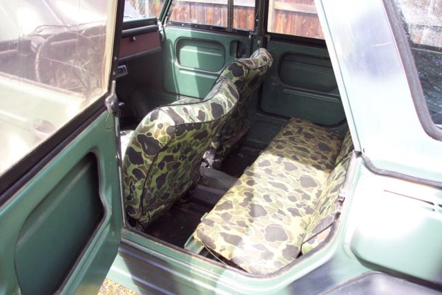 1974 Camo Volkswagen Thing Convertible