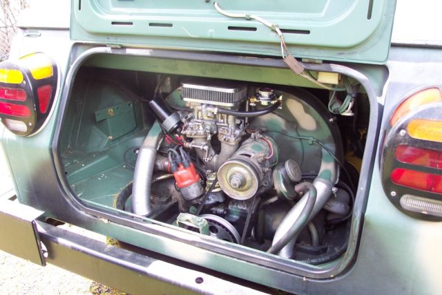 1974 Camo Volkswagen Thing Convertible