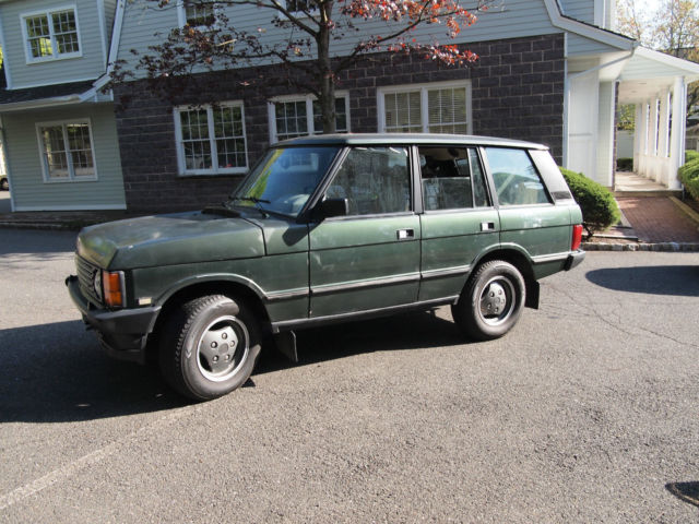 1993 Green Land Rover Range Rover SUV