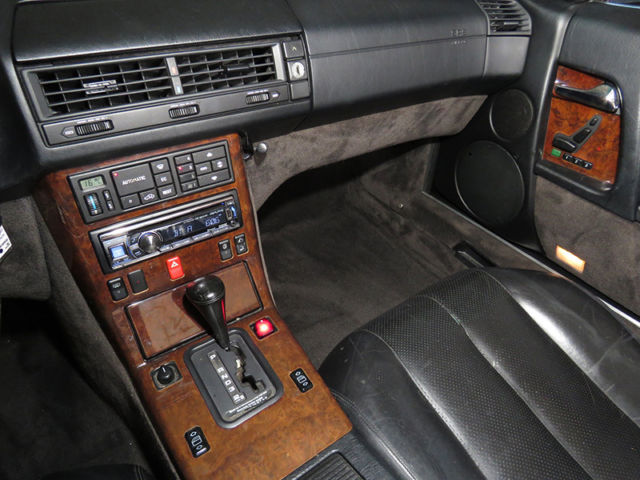 1994 Black Mercedes-Benz SL-Class Convertible