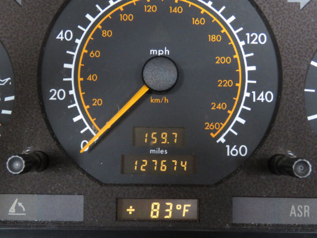 1994 Black Mercedes-Benz SL-Class Convertible