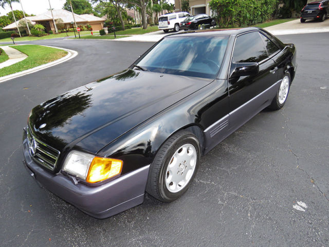 1994 Black Mercedes-Benz SL-Class Convertible