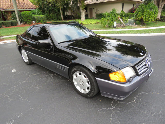 1994 Black Mercedes-Benz SL-Class Convertible
