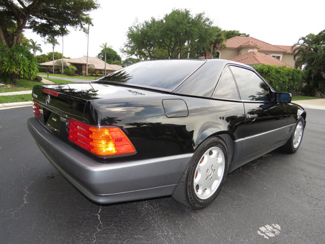 1994 Black Mercedes-Benz SL-Class Convertible