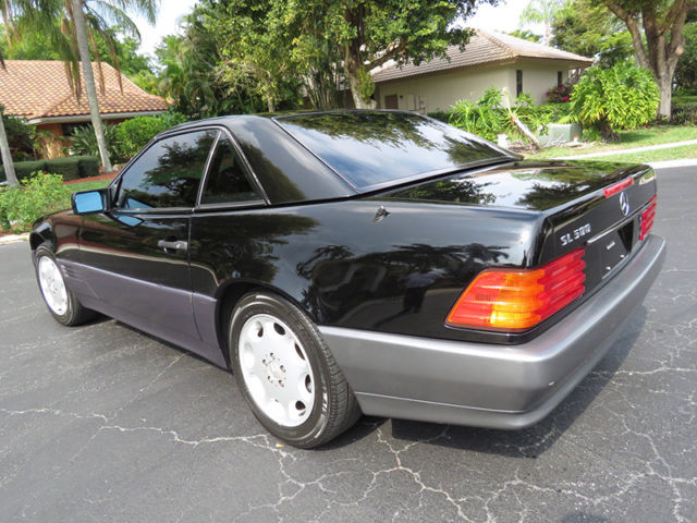 1994 Black Mercedes-Benz SL-Class Convertible