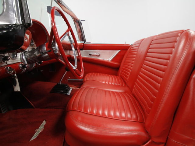 1957 Black Ford Thunderbird Convertible