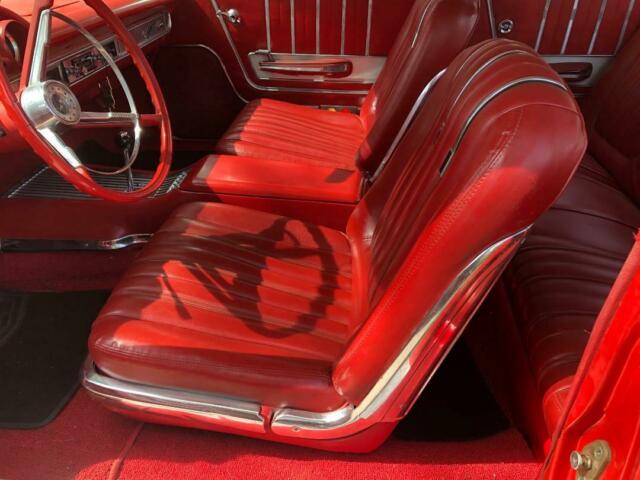 1963 Red Ford Galaxie Fastback