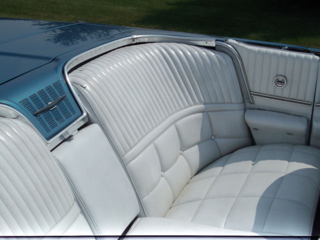 1966 Blue Ford Thunderbird Convertible