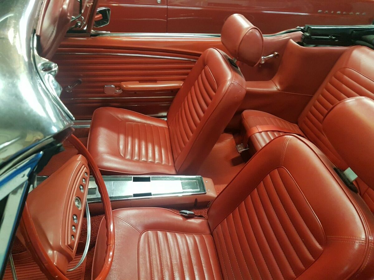 1968 Red Ford Mustang Convertible