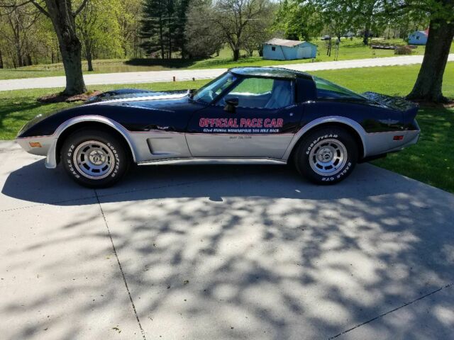 1978 Black Chevrolet Corvette Ttops
