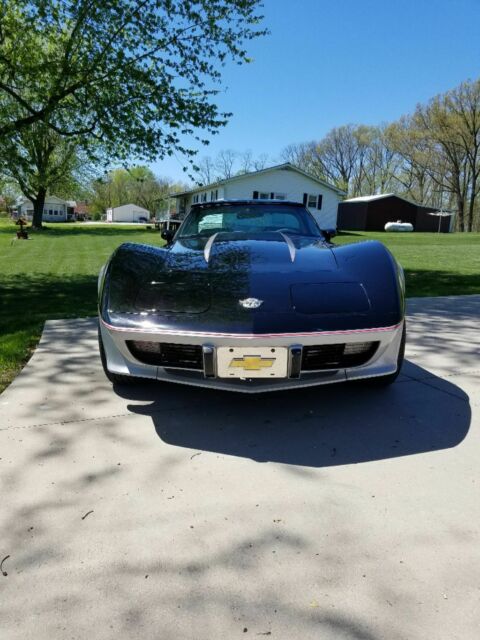 1978 Black Chevrolet Corvette Ttops