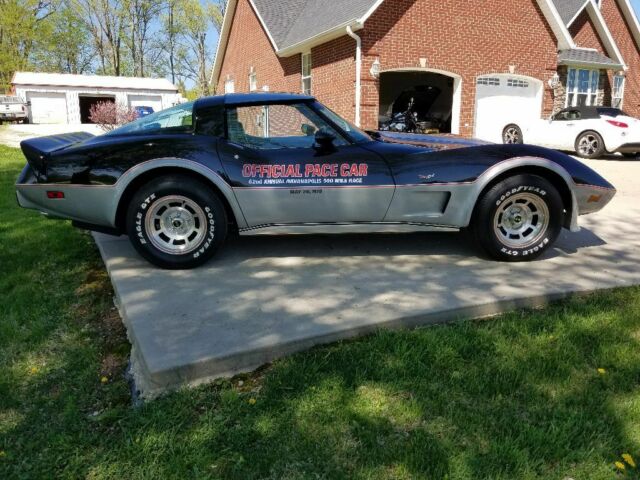 1978 Black Chevrolet Corvette Ttops