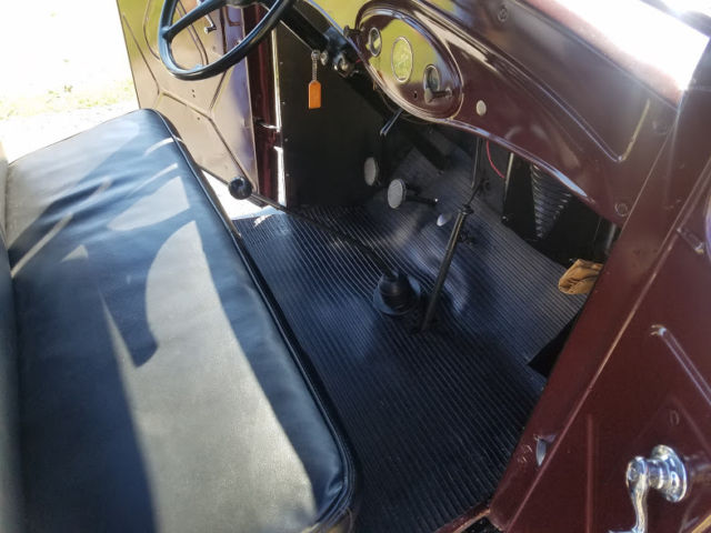 1933 Burgundy Ford Other Pickups Standard Cab Pickup