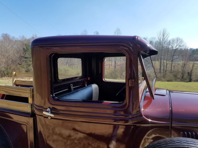 1933 Burgundy Ford Other Pickups Standard Cab Pickup