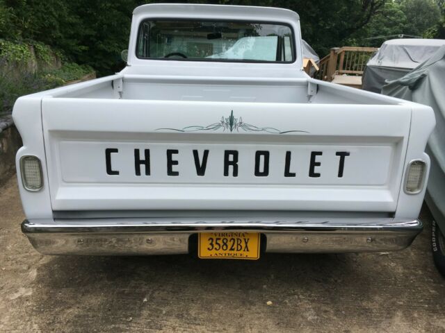 1965 White Chevrolet C-10 Standard Cab Pickup