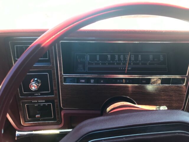 1977 Red / White Top Ford Sedan Sedan