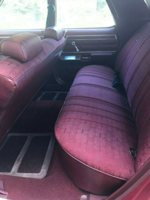 1977 Red / White Top Ford Sedan Sedan