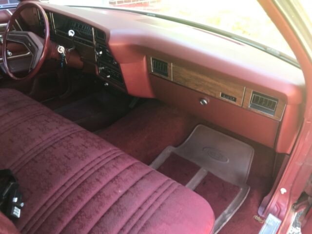 1977 Red / White Top Ford Sedan Sedan