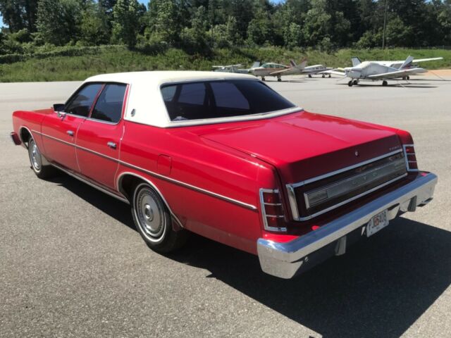 1977 Red / White Top Ford Sedan Sedan